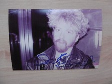 Dave Stewart "Eurythmics" autograph signed 9x13 cm picture