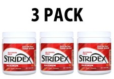 Stridex, 3 PACK, Maximum, Alcohol Free, 90 So...