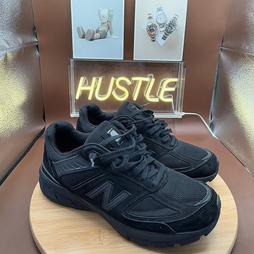 New Balance 990v5 MiUSA Triple Black Sz 8 2E