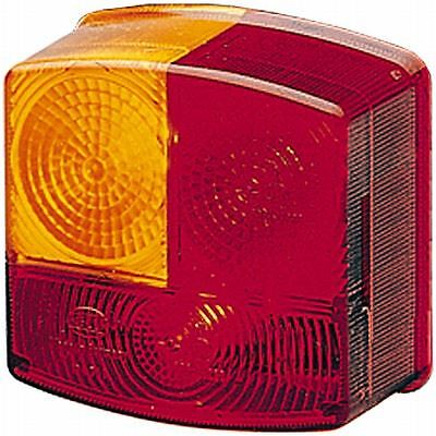 Lente Fanale Posteriore Sinistra HELLA Per Auto | 3 Funzioni: Stop, Posizione, Lampeggiatore | Tipo Lampada P21W/R10W, Omologata ECE - 3