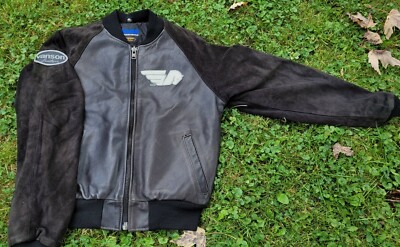 Vintage Vanson Buell Motorcycles Leather Jacket Small American
