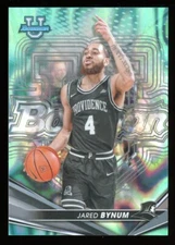 2022-23 Bowman University Best Aqua Lava #82 JARED BYNUM /199  Providence  