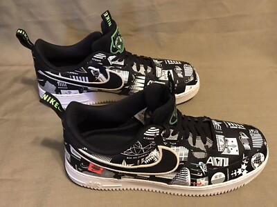 Nike Air Force 1 '07 LX Worldwide Pack CZ5927-001 Black/White Mens