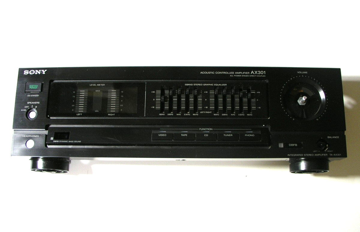 Sony TA-AX301 Front Control Display Panel | eBay