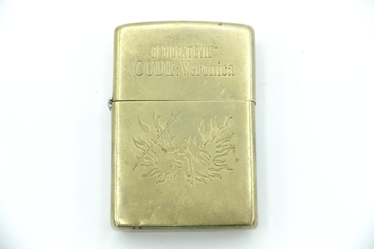 Rare Resident Evil Code Veronica Zippo Lighter CAPCOM Used | eBay
