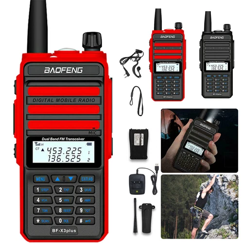 X3 PLUS Walkie Talkies for Adult Long Range Walky Talky Two Way Radios