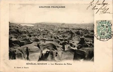 CPA AK SÉNÉGAL-Soudan-Les Marmites du Félou (331136)