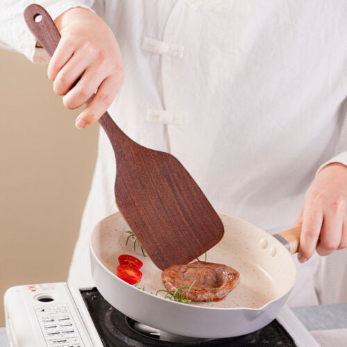 Durable Cooking Spatulas Outdoor Utensils Wooden Kitchen Tools Set for Stirring