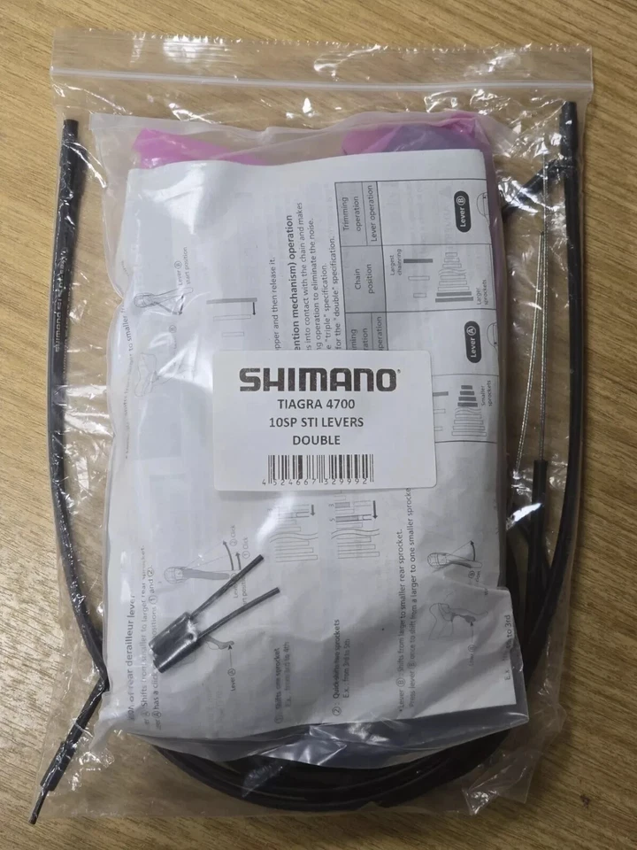 Shimano Tiagra ST-4700 10 Speed Double STI Shifters OE - Image 2 of 4