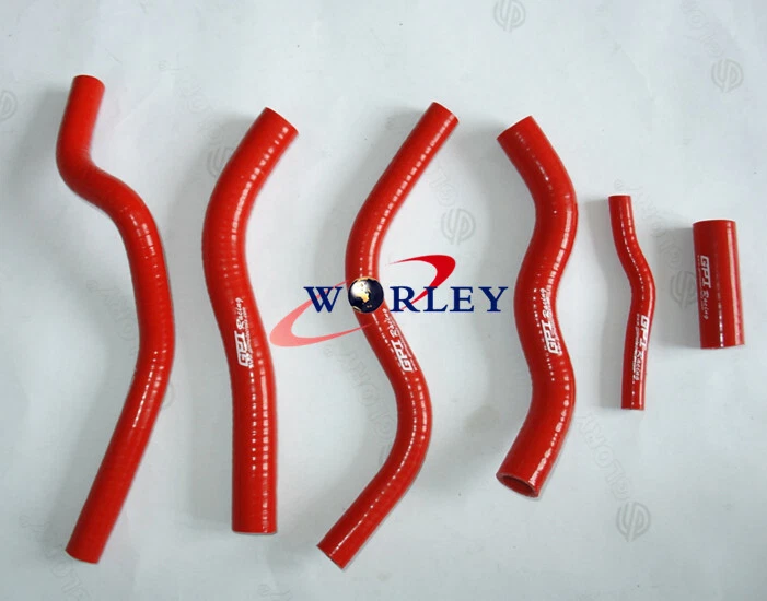 Manguera de radiador de silicona para Honda CR125 CR125R 90-97 1992 1993 1994 1995 1996 Foto 2 de 4