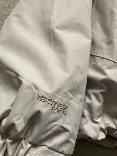Ladies Womens Cream Regatta Isotex 5000 Rain Jacket Coat Fleece Lined Size 12 - Picture 4 of 5