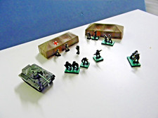 25mm British Hospital compound for 8th army 13 metal men tank Sept.Listing 