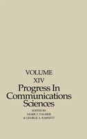 Mark T. Palmer (U. A.) | Progress In Communication Sciences, Volume 14 | Buch