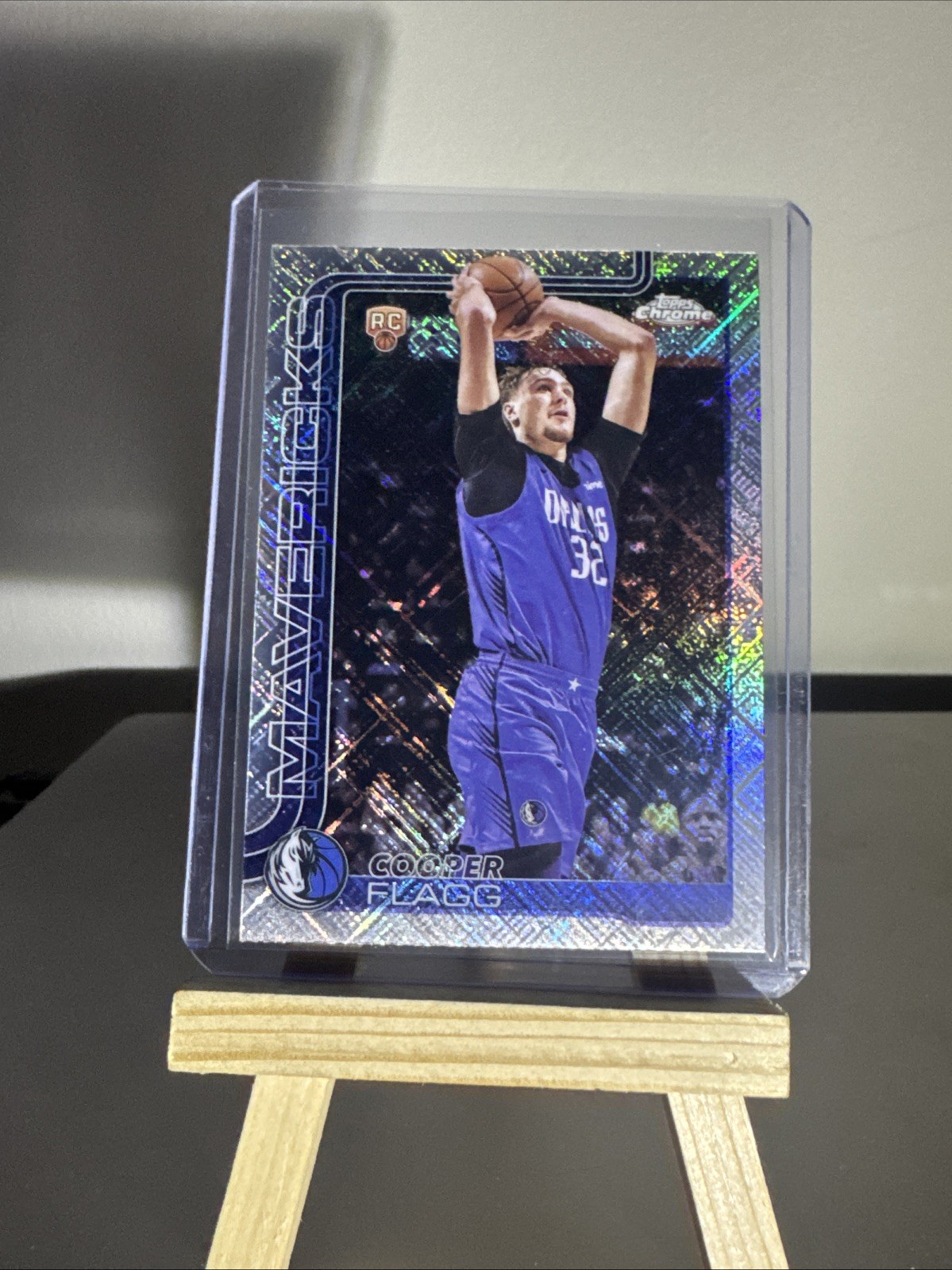 2025-26 Topps Chrome - Cooper Flagg #251 Skylight Refractor (RC)