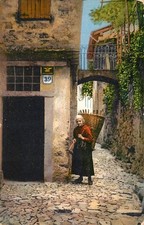 LUGANO MERCATO - SWITERLAND - POSTCARD
