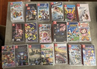Brand New Sealed Nintendo Switch Games   Factory Sealed, YOU PICK THE GAME