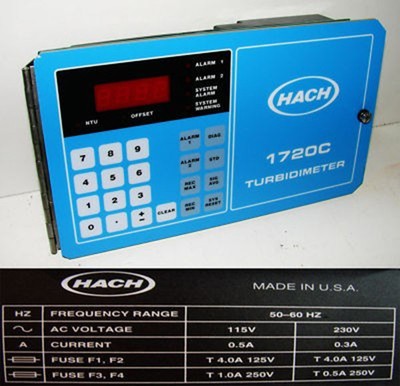 Hach 1720C Turbidimeter 115/230V 0,5/0,3A-used-