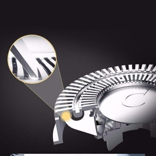 5-In-1 Rechargeable Hair Beard Trimmer Razor Rotary Electric Shaver Heads Blade