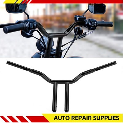 Rise 14'' Gloss Black MX-T Bar Handlebar Fits For Harley Softail Low Rider S Dyna