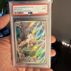 2025 Pokemon Pfl En-Phantasmal Flames #106 Meowth Illustration Rare PSA 9
