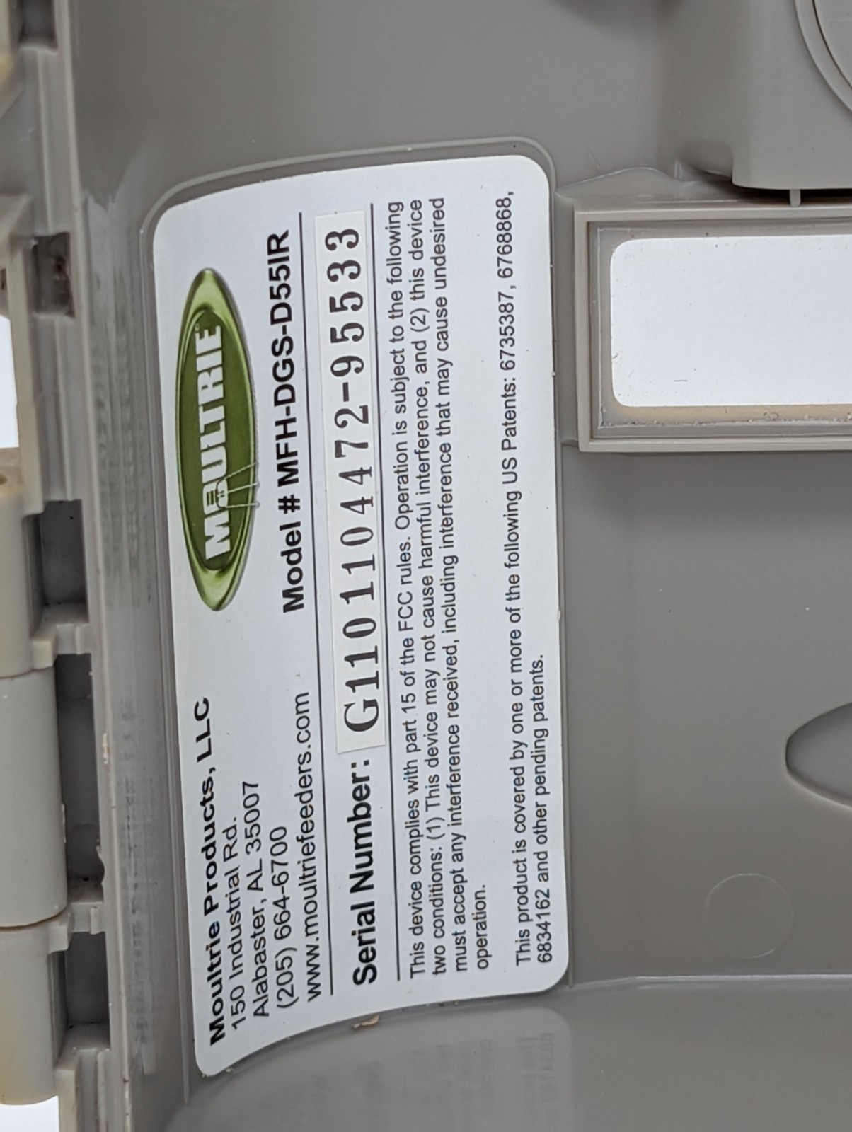 Moultrie D-55IR Game Spy Digital Camera Trail Camera