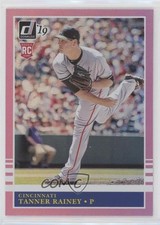 2019 Panini Donruss Retro 1985 Holo Pink Tanner Rainey #209 0wp8