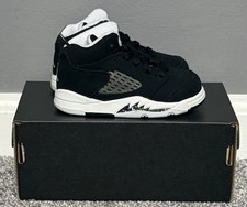 Jordan 5 Retro - Infant/Toddler - Black/White/Cool Grey - Size 5C