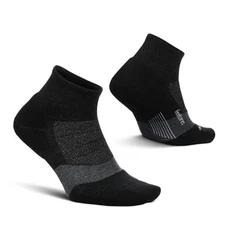  Merino 10 Cushion Quarter Sock Stripe X-Large Charcoal (1 Pair)