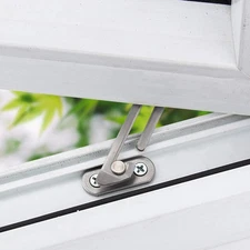 Sliding Window Lock Restrictor Steel Hook Limiter Safety Locks