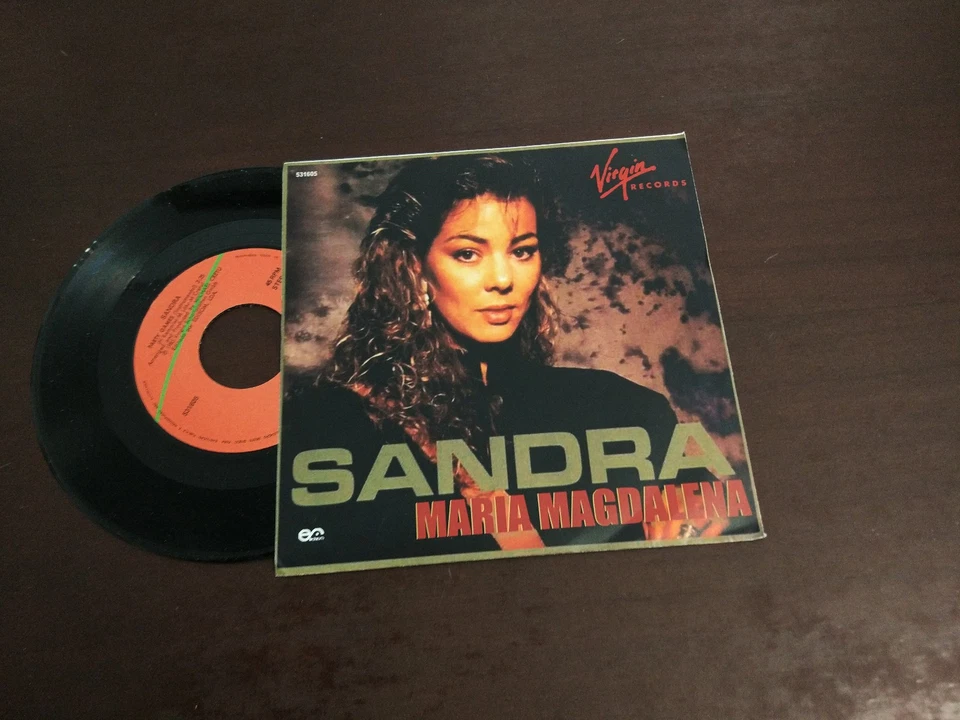SANDRA *MARIA MAGDALENA* 7'' 1985 PORTUGUESE EDITION RARE EXC - Image 2 of 2
