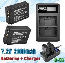 4X LPE17 Battery Charger for LP-E17 Canon Eos Rebel T6i T6s T7i M3 M5 M6 new