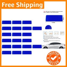 20PCS Car Safety Reflective Stickers, Waterproof Warning Reflective Tape, Nig...