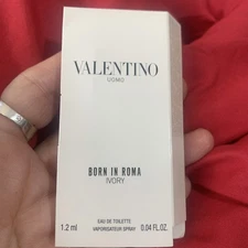 Valentino • Uomo • Born in Roma • Ivory • EDT • 1.2ml Sample • Limited Edition