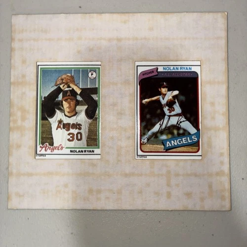 1993 Topps Hamilton NOLAN RYAN Collector's Edition Porcelain Cards w/ COA