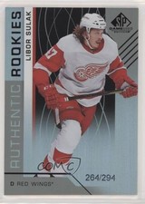 2018 Upper Deck SP Game Used Authentic Rookies Rainbow /294 Libor Sulak #154 m8r