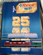 Roco model railway two catalogues 1982/83 & 1986/87