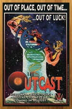 1995 Valiant Comics The Outcast Print Ad/Poster Norm Breyfogle Promo Pop Art 90s