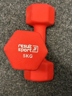 Result Sport 5KG Dumbells