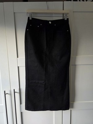 Toteme Jeansrock Schwarz Frauen S 36 Casual Premium Frauen wie Neu