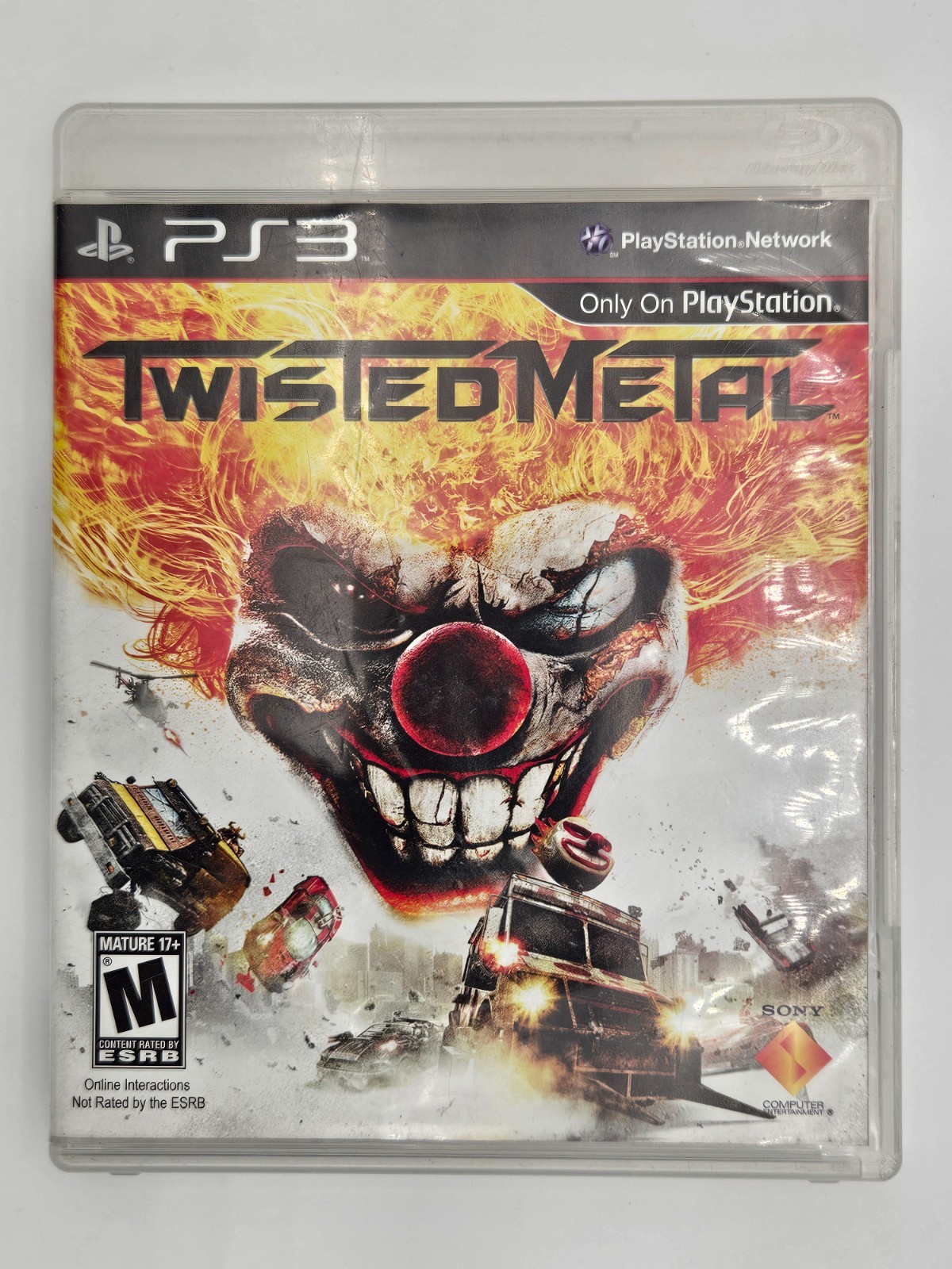 Twisted Metal PS3 PlayStation 3 2012 Sony Black Label Complete Tested