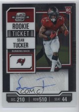 2023 Panini Contenders Optic Rookie Ticket Auto Sean Tucker #198 Auto 16e6