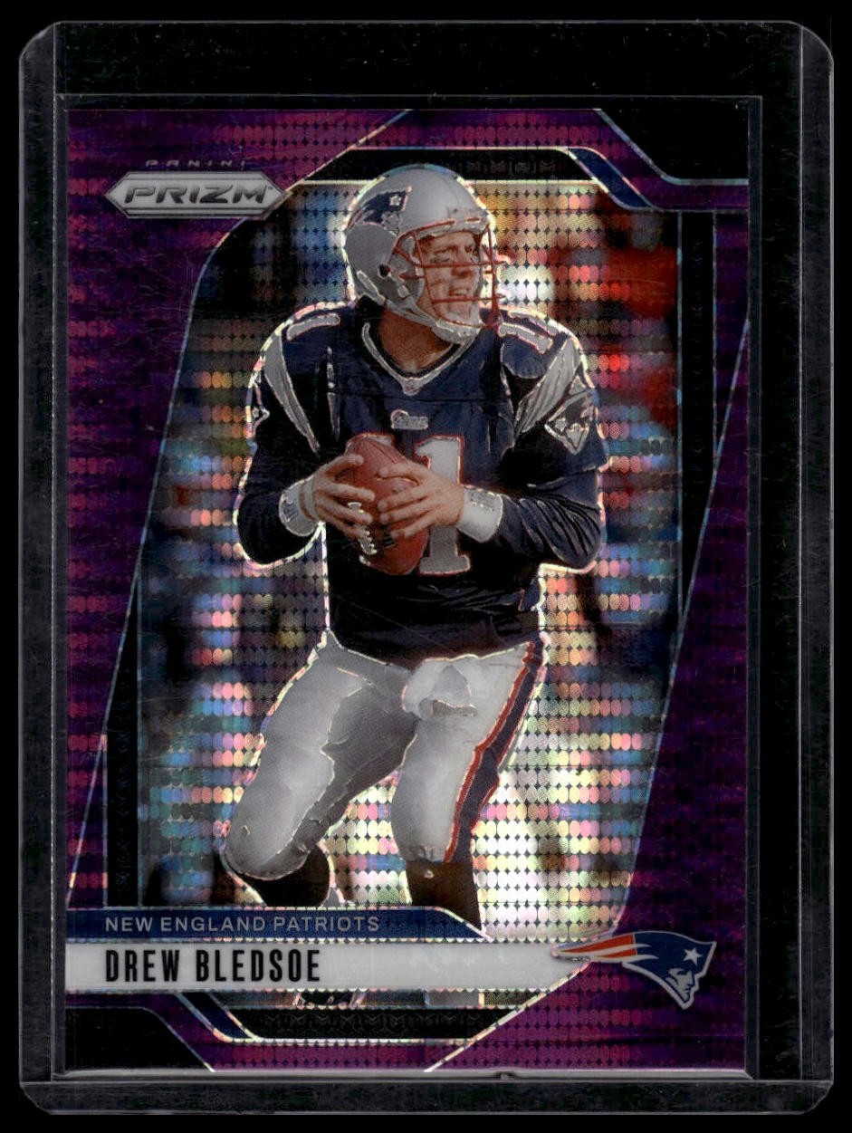 2024 Panini Prizm #200 Drew Bledsoe Purple Pulsar