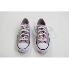 Converse Chuck Taylor All Star CTAS OX 3 Youth Purple Iridescent Sneakers
