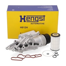HENGST &Ouml;lfiltergeh&auml;use + Filter + Dichtung f&uuml;r MERCEDES W204 W212 M272 M273 M276