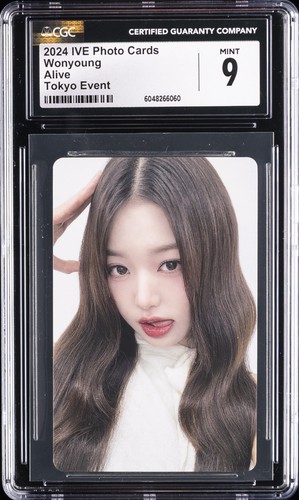 2024 IVE ALIVE PHOTOCARDS TOKYO EVENT JANG WONYOUNG CGC 9