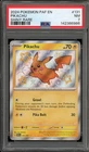Pokemon Pikachu Paldean Fates Shiny Rare #131 PSA 7