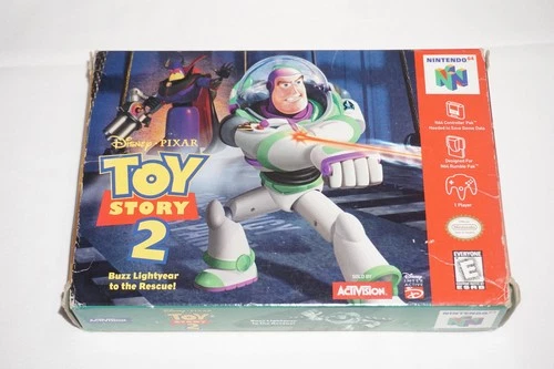 Toy Story 2 (Nintendo 64 N64) Complete in Box CIB