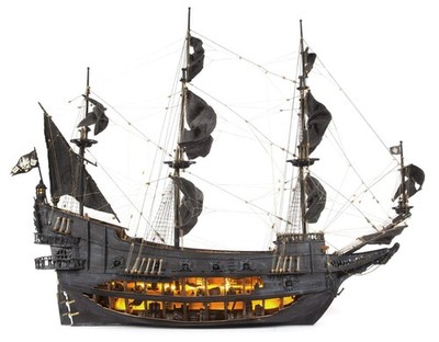 OCCRE Flying Dutchman 1:50 Holz Modellschiff Bausatz Mittel