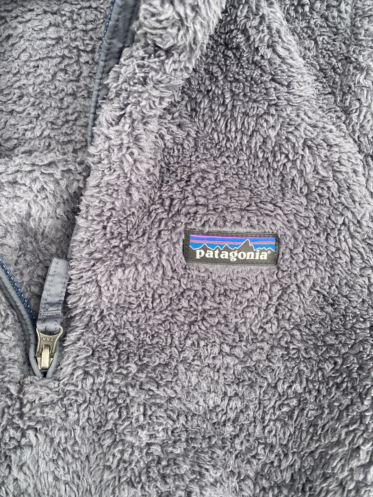 Patagonia Womens Los Gatos 1/4 Fleece Pullover Dark Blue Size Small thumbnail 4