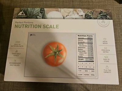 NEW Greater Goods Kitchen Gurus Perfect Portions Digital Food Scale -NIB 11# Max